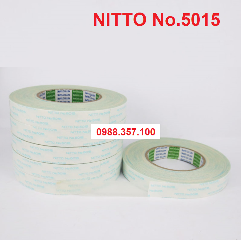 Băng dính hai mặt trắng Nitto 5015 Nhật Bản