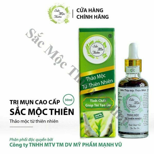 'CHÍNH HÃNG' Sắc Mộc Thiên sỉ 05 chai Tái Tạo Da 30ml