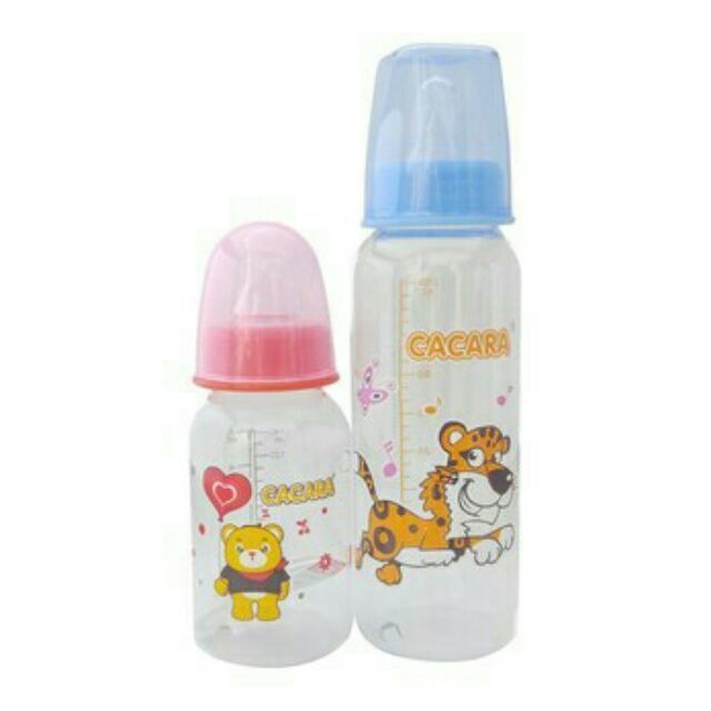 Bình sữa cacara 140ml - 250ml an toàn cho bé.