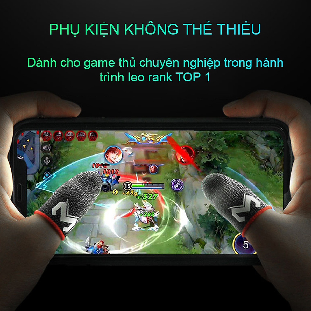 Găng tay chơi game , Pubg, Liên Quân, Bao Tay Chơi Game Chống Mồ Hôi, Siêu Nhạy🔥Trợ Ship🔥