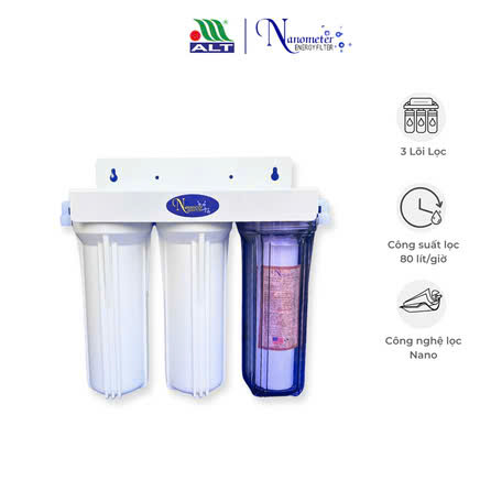 Bộ lọc nước công nghệ Nano không có nước thải Đài Loan GC-103 Giá 1,750,000 Đồng*Miễn phí vận chuyển