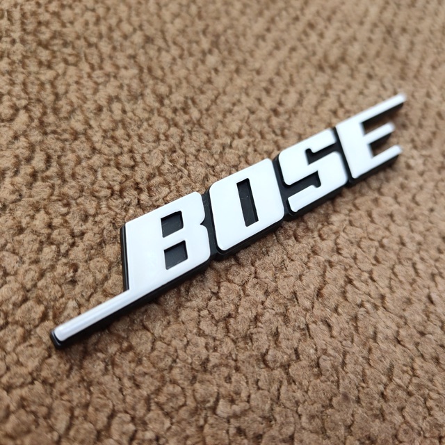 Tem loa Bose 502 nhựa cứng dán thùng loa