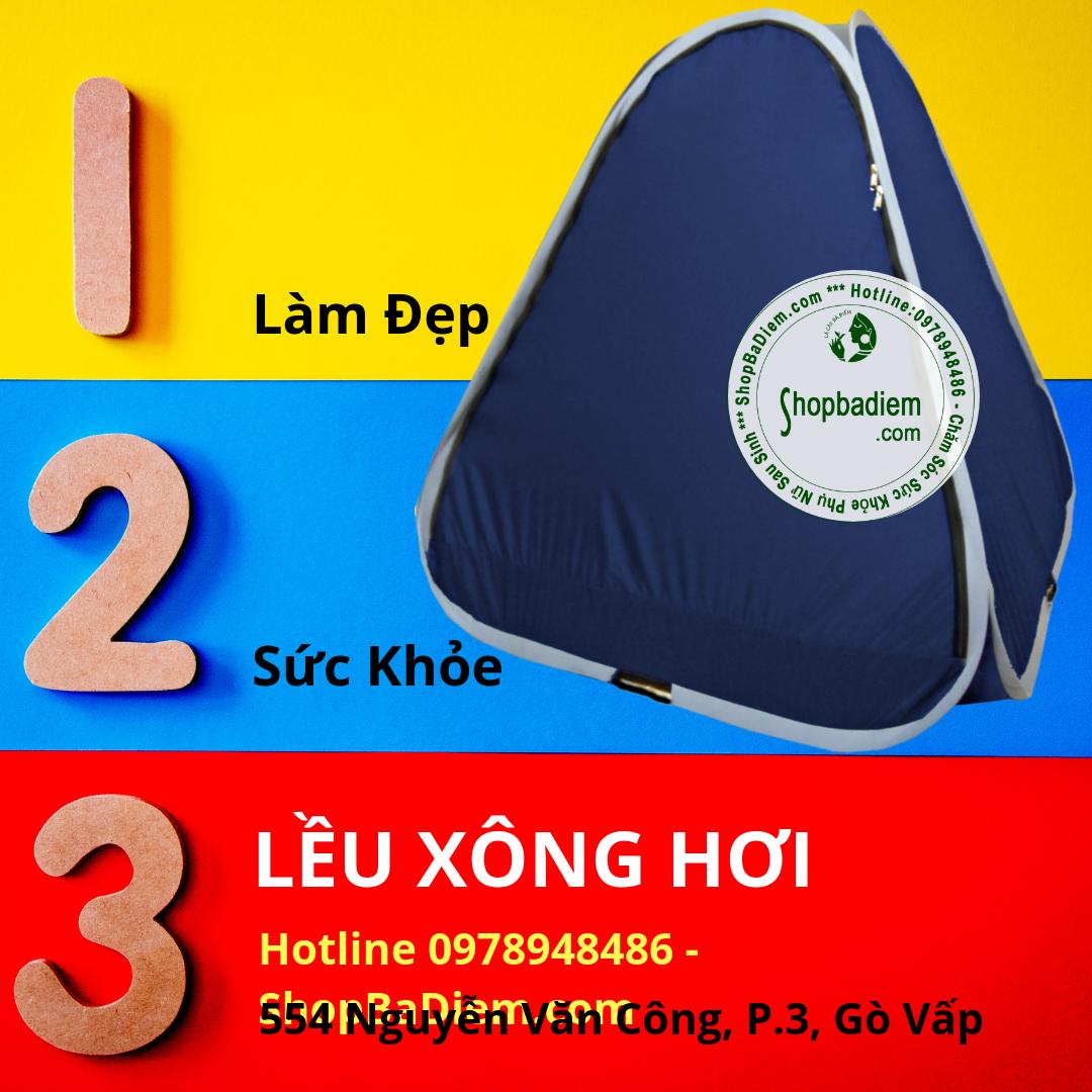 Lều xông hơi cho mẹ sau sinh