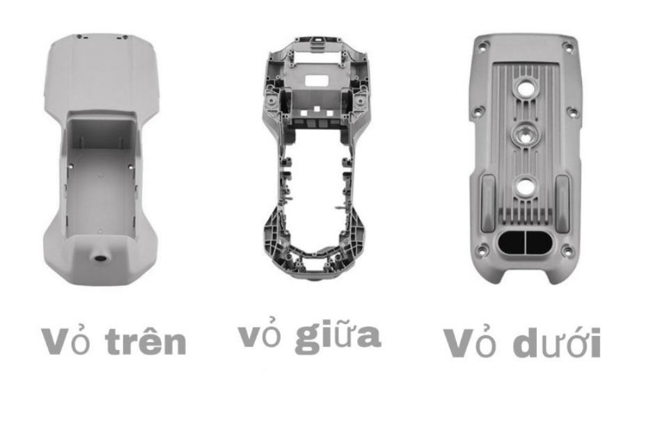 vỏ mavic air 2. vỏ air 2. vỏ thay thế mavic air 2. phụ kiện sữa chữa mavic air 2. vỏ trên mavic air 