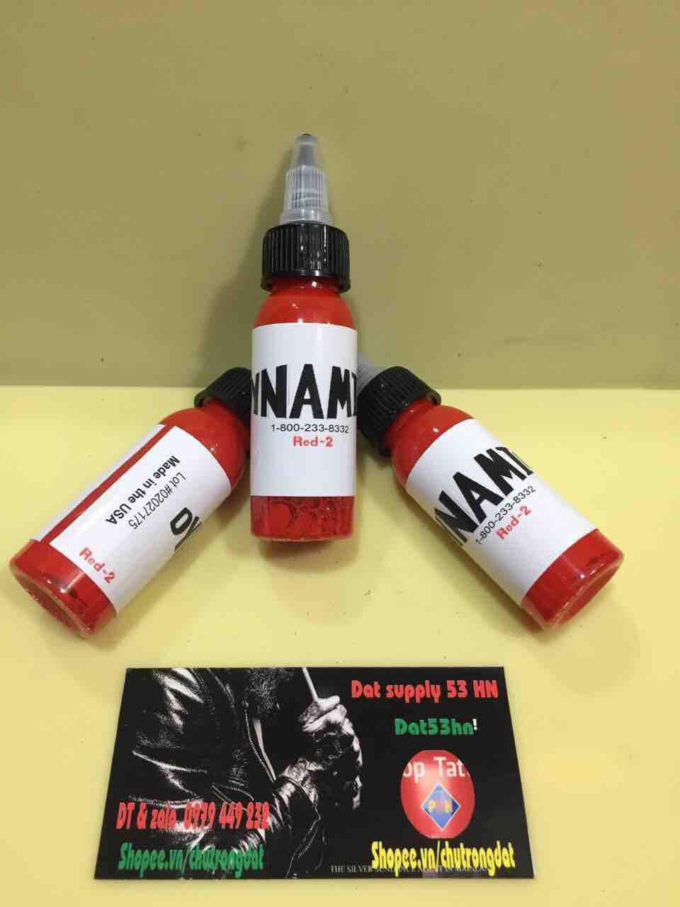 Mực xăm mầu đỏ hồng 30ml 99k/1 lọ