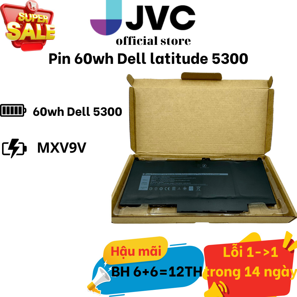 Pin 60wh/ 42wh | mxv9v | dell latitude 5300 dell latitude 7300 dell latitude 7400