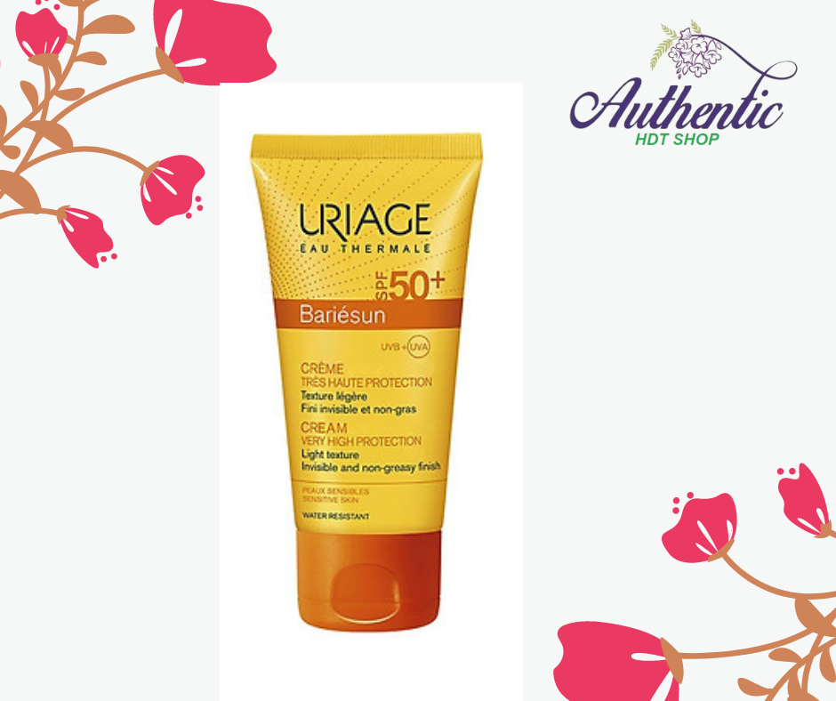 Kem chống nắng uriage bariésun crème visage spf50+ 50ml