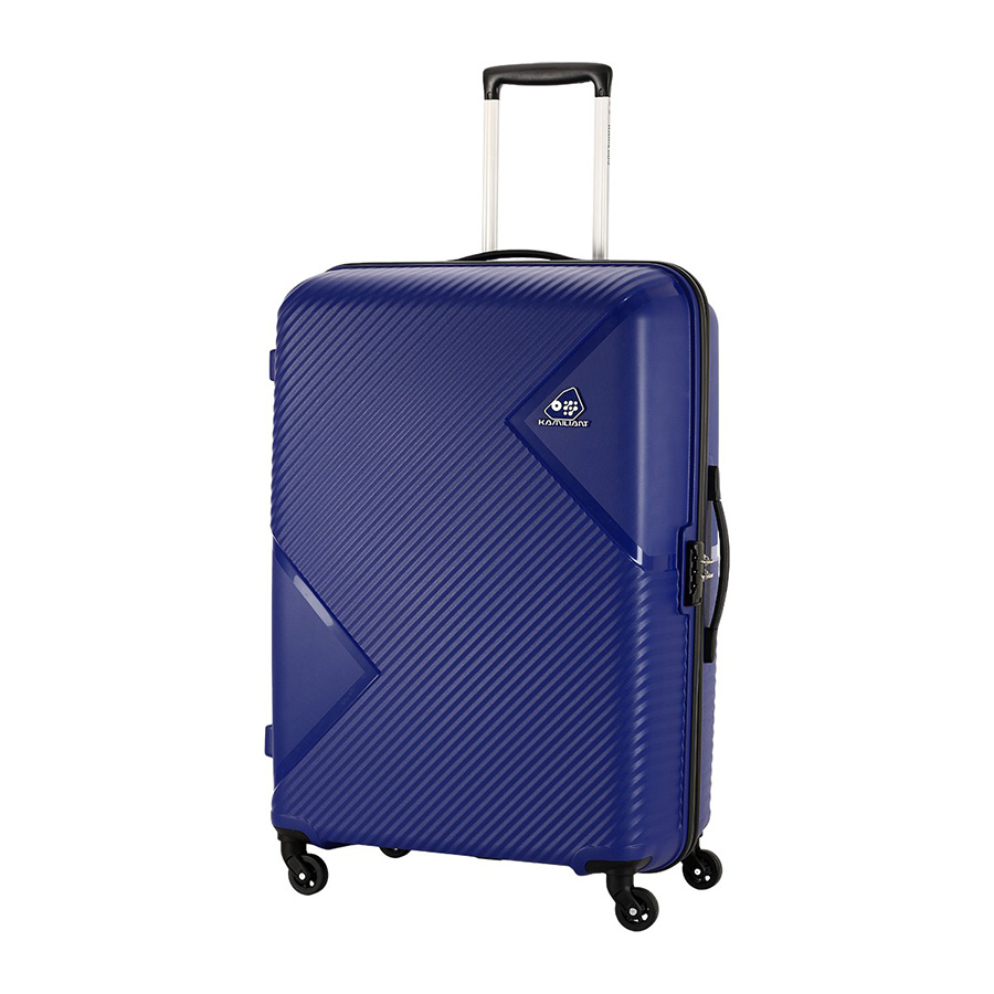 [Miễn Phí Ship ] Vali Kamiliant Zakk Spinner 79/29 Tsa - Royal Blue: Hệ thống 4 bánh đôi 360 độ vận hành êm nhẹ,Khóa số tích hợp TSA tiêu chuẩn Hoa Kỳ