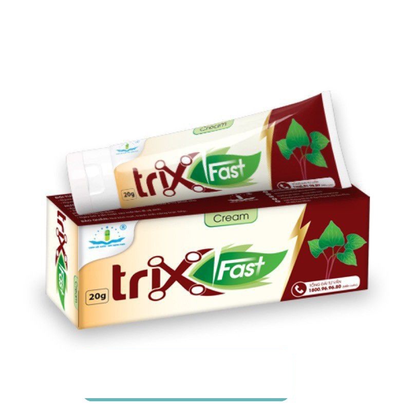 Kem bôi trĩ trix fast - làm săn se, giảm nứt rát hậu môn