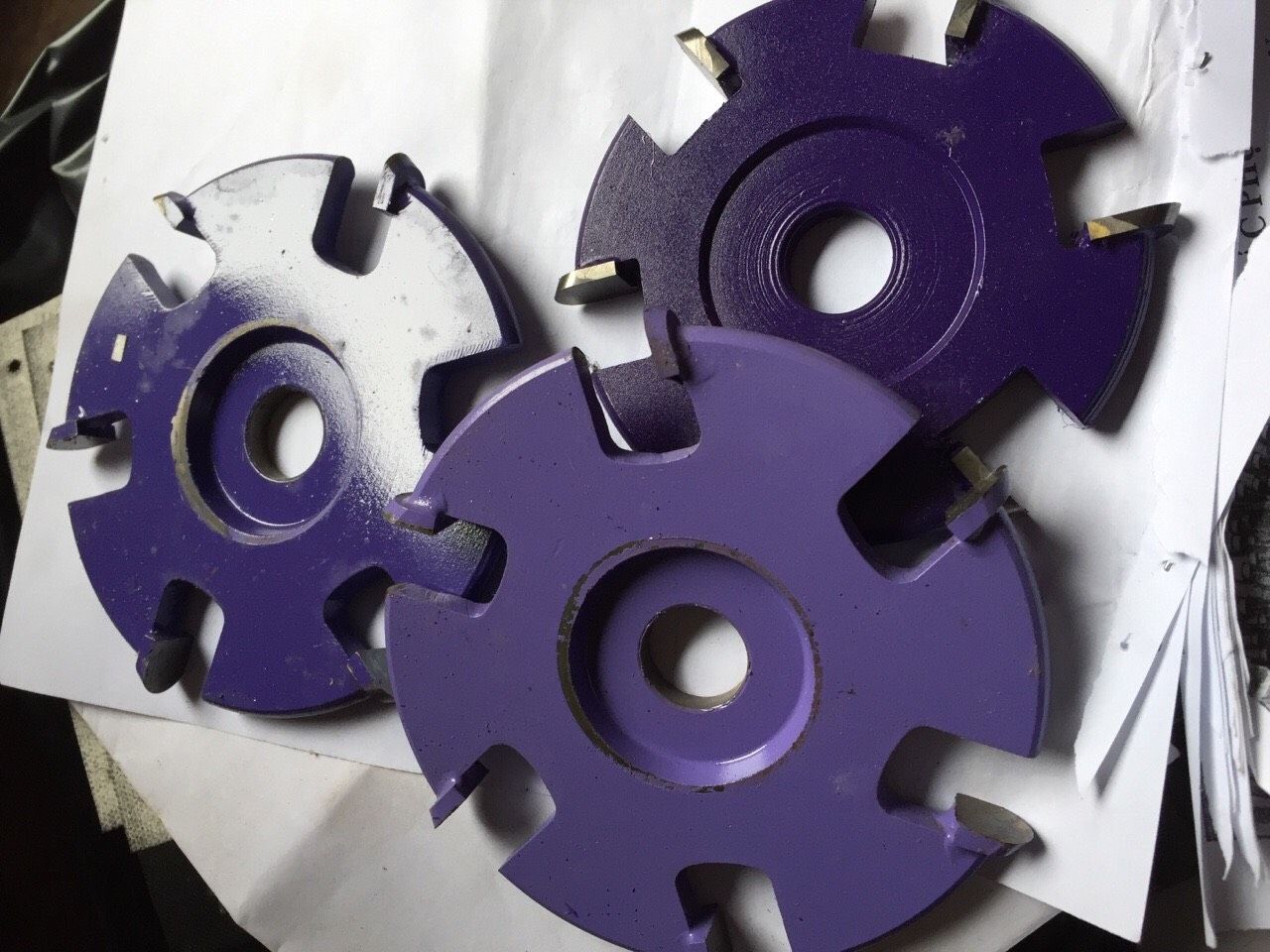 Lưỡi phay gỗ, lưỡi cuốc gỗ 6 cánh