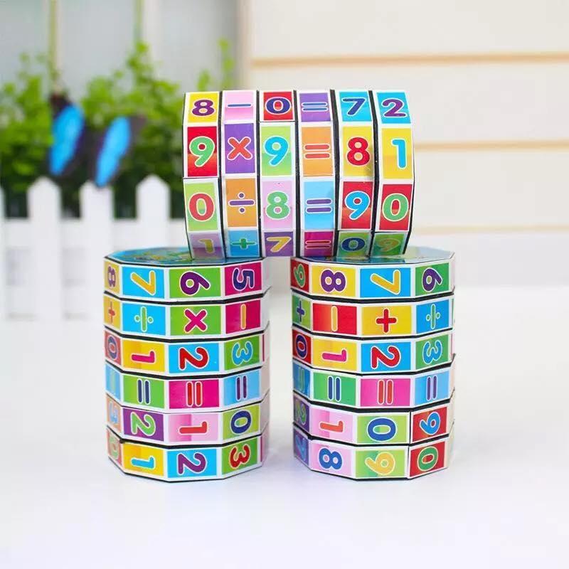Đồ Chơi Rubik Toán Học 6 Tầng Cho Bé, Đồ Chơi Cho Bé, Đồ Chơi Phát Triển Tư Duy Cho Bé, Đồ Chơi Hình khối Màu Sắc Cho Bé