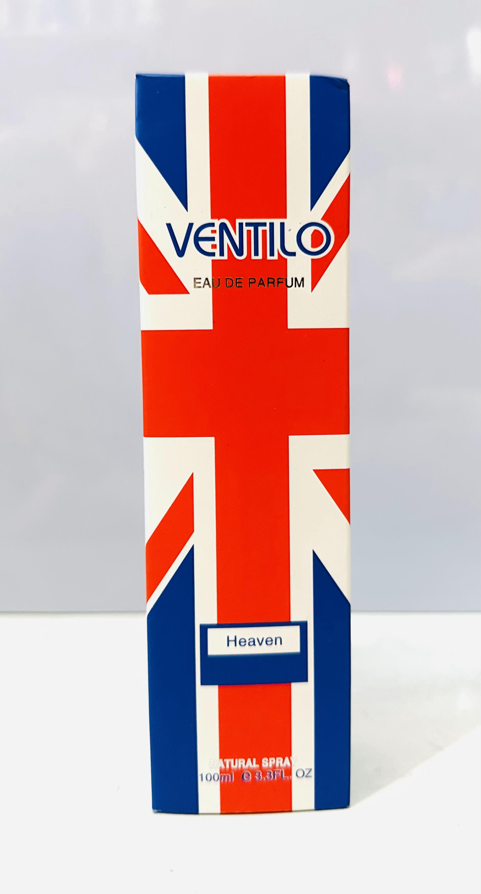 Nước hoa Ventilo Heaven 100ml Hình lá cớ Anh