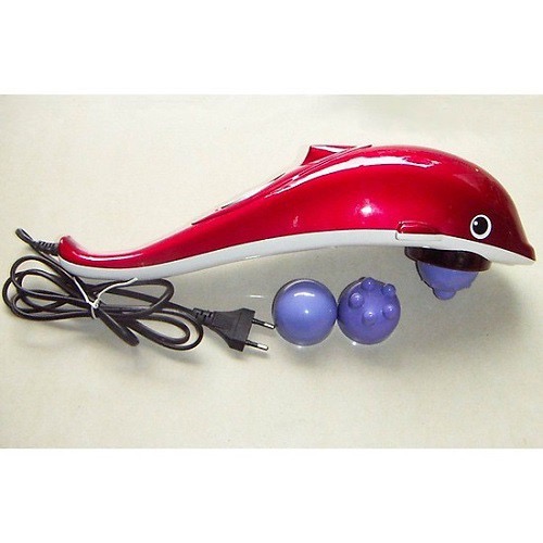 Máy Massage Cầm Tay Cá Heo Lớn Ba Đầu