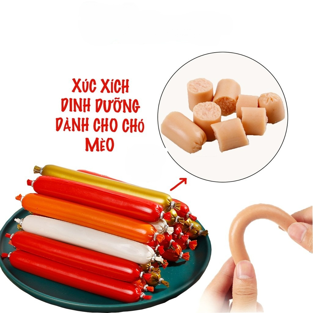 Xúc xích dinh dưỡng taotaopet - cho thú cưng