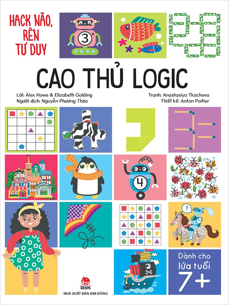 Kim Đồng - Hack não, rèn tư duy - Cao thủ logic