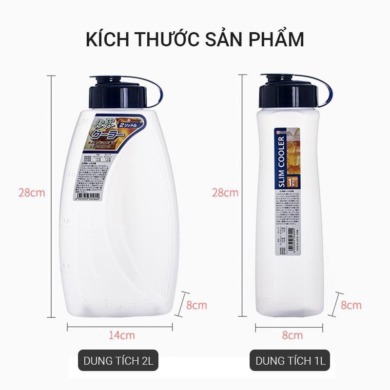 Bình nước nhựa cao cấp của nhật nakaya