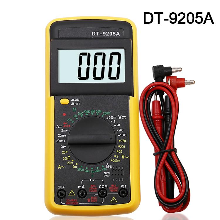 Đồng hồ vạn năng điện tử dt9205a