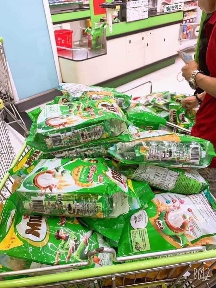 Milo gói thái lan 48 gói