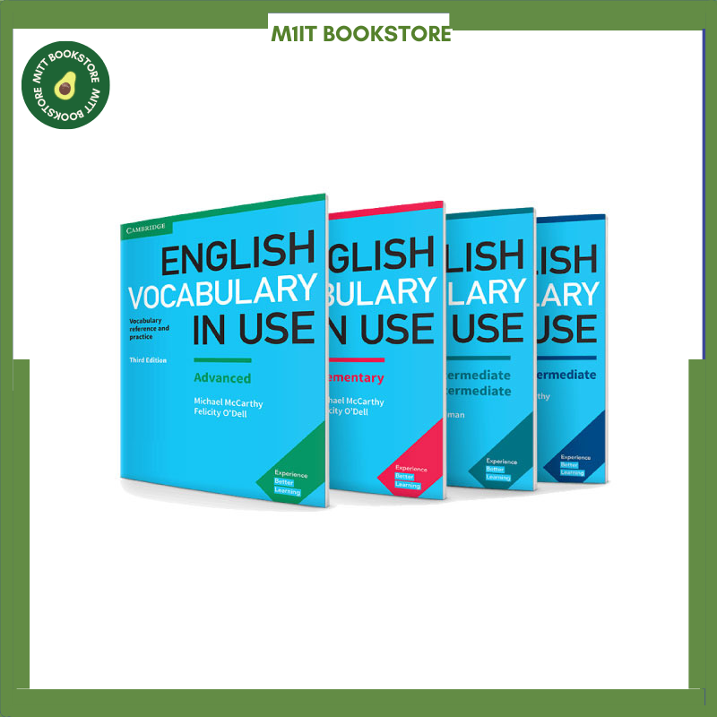 Bộ sách English Vocabulary in Use 4 cấp độ