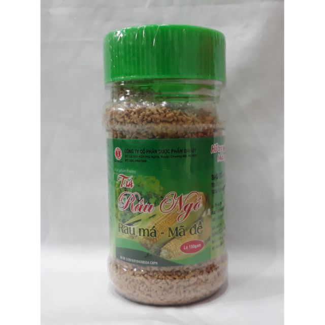 Trà râu ngô rau má mã đề Đại Uy 150gr