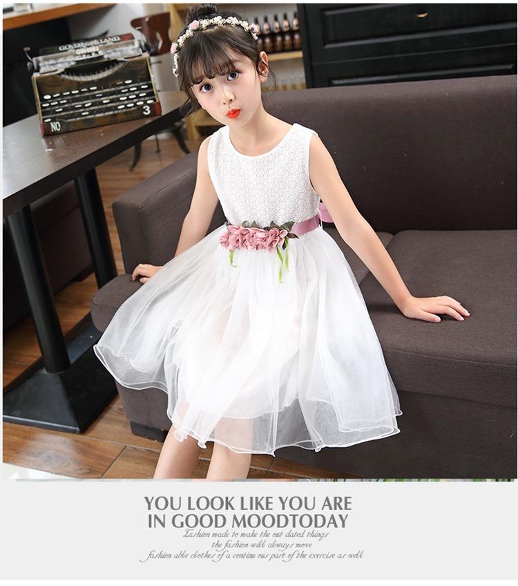 [HCM]Váy đầm ren công chúa xinh xắn cho bé đi chơi dự tiệc V10 (từ 14-36Kg) - BAO CHẤT ĐẸP