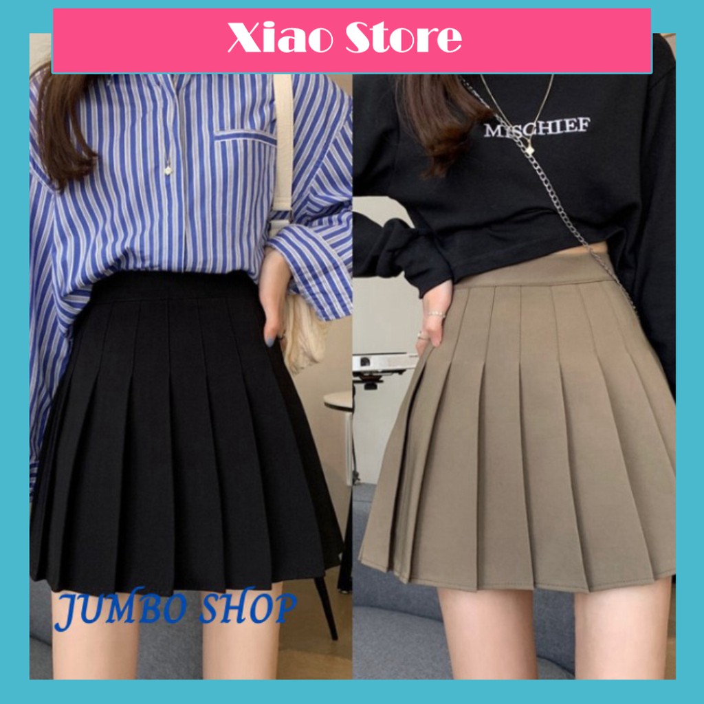 Chân váy xếp ly tennis skirt chữ a dáng ngắn thiết kế xếp ly chất vải hàng qc siêu đẹp