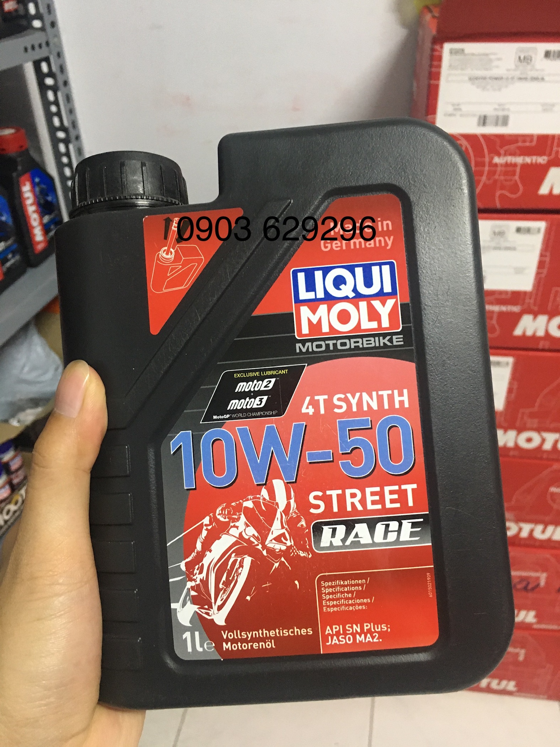 Dầu nhớt xe máy Liqui Moly 10w50 Street Race