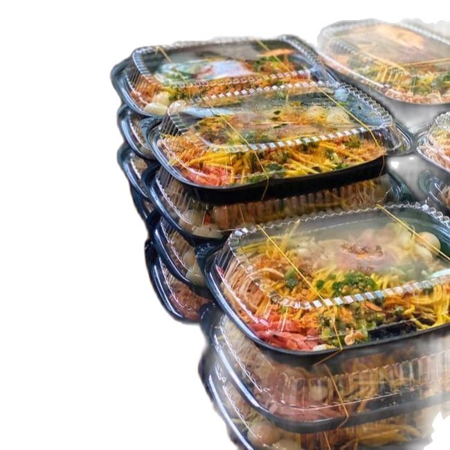 1. bịch bánh tráng trộn ngon từ gia vị. nước sốt me muối cực ngon ăn  càng muốn ăn