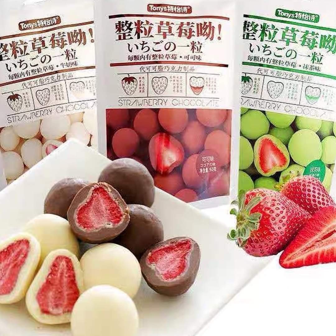 Socola bọc dâu tây