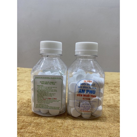 Viên muối sinh lý nacl 0,9%