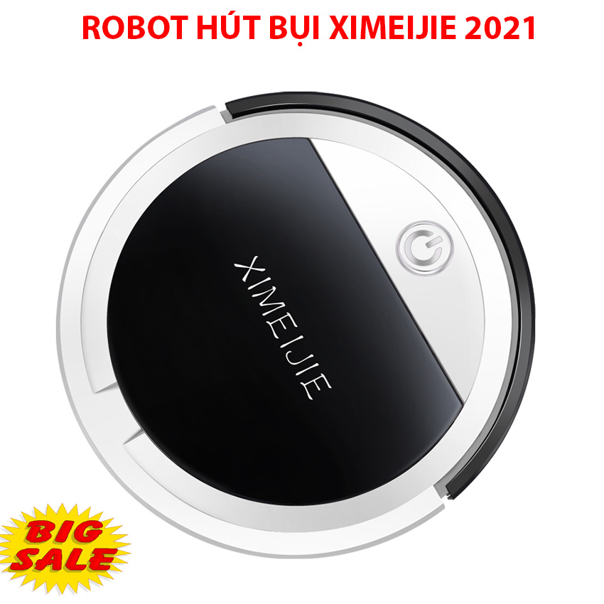 ROBOT HÚT BỤI XIMEIJIE 2021 - Tiếng ồn thấp, sẽ không ảnh hưởng đến công việc hoặc giấc ngủ của bạn.- Thông minh lau nhà phun sương tự động công nghệ mới 2021- Bh 12 Tháng