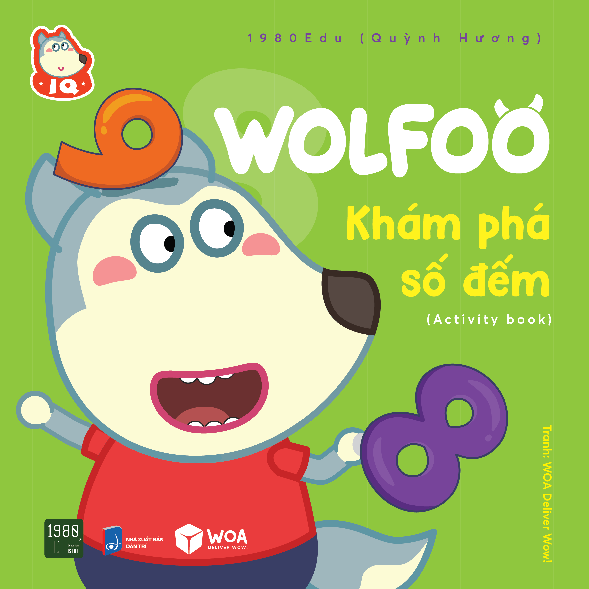Sách - wolfoo khám phá số đếm