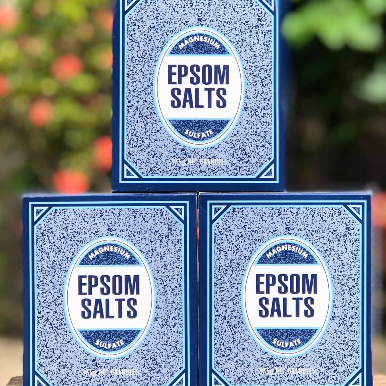 [HCM]Epsom Salt - Magnesium Sulfate 375g- muối tắm
