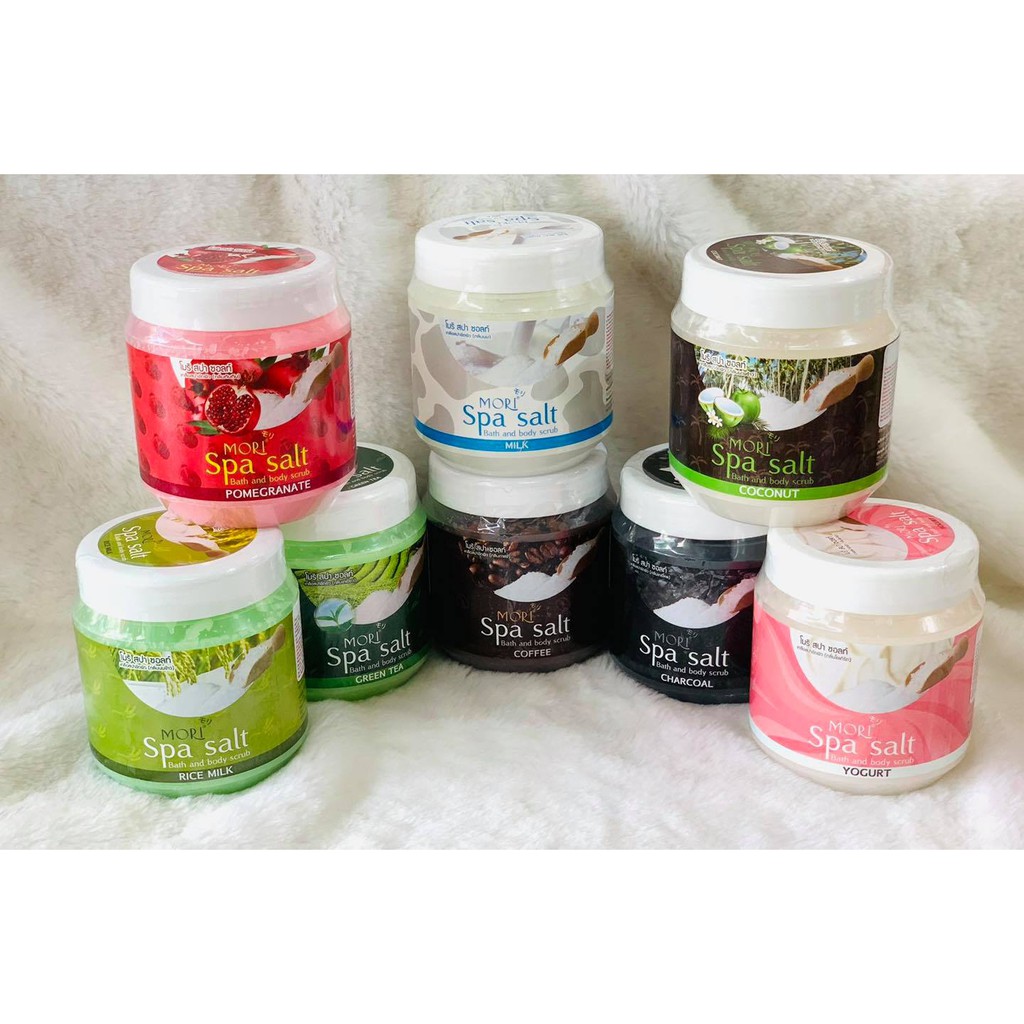 Muối Tắm Tẩy Tế Bào Chết Mori Spa Salt Bath & Body Scrub 700g