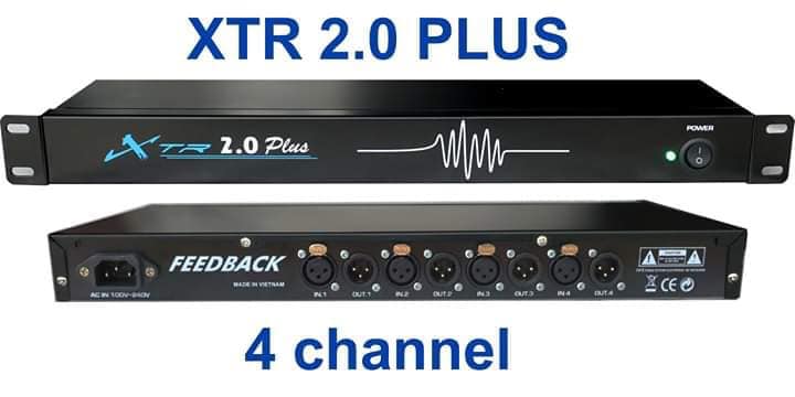 [HCM]Chống hú micro FEEDBACK XTR 2.0 Plus - 4mic - Hàng chính hãng