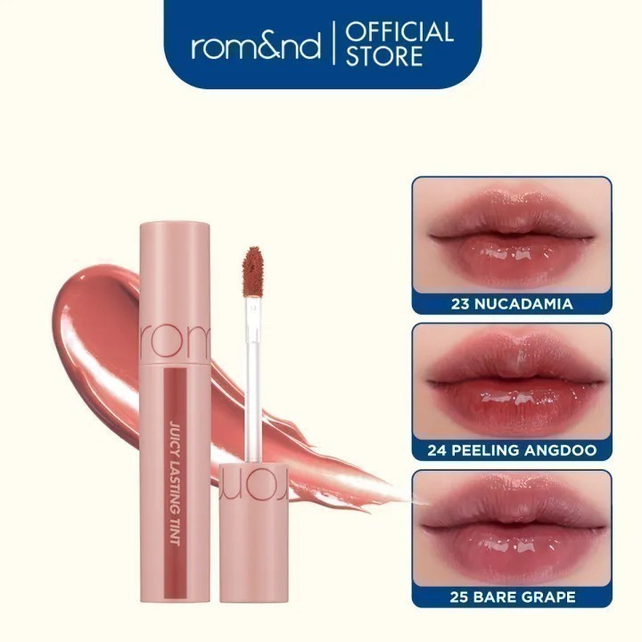 [LIVE] Son Tint lì cho môi căng mọng Hàn Quốc Romand Juicy Lasting Tint 5.5g