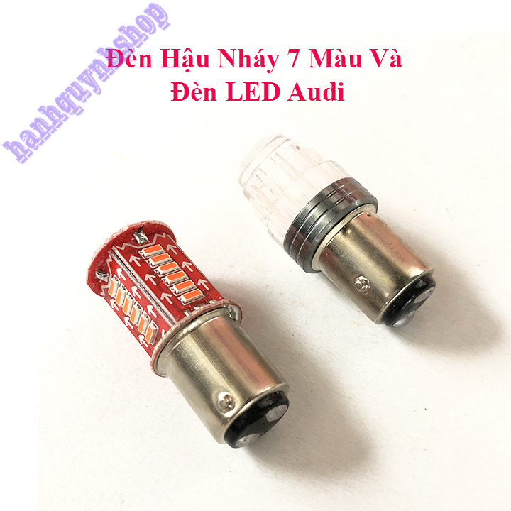 Đèn led nháy f1 đổi hiệu ứng 7 màu và đèn led audi