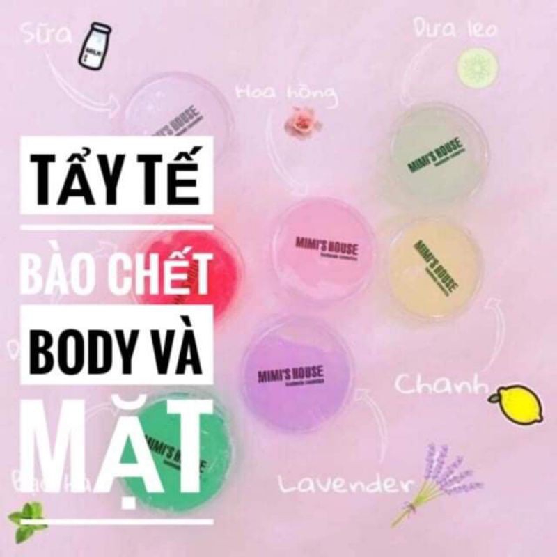 Gel tẩy tế bào chết cho face và body