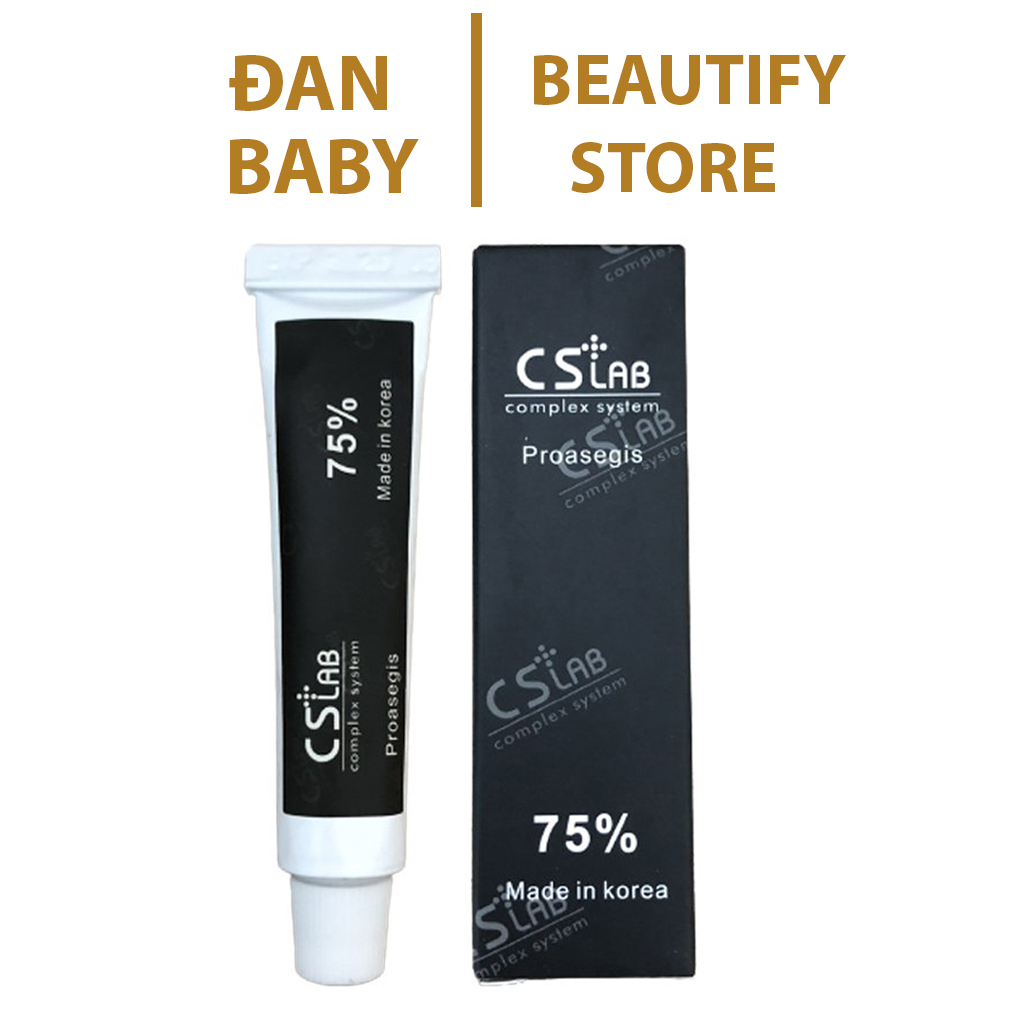 Kem ủ tê cslab 75% hàn quốc hỗ trợ phun xăm mày môi mí