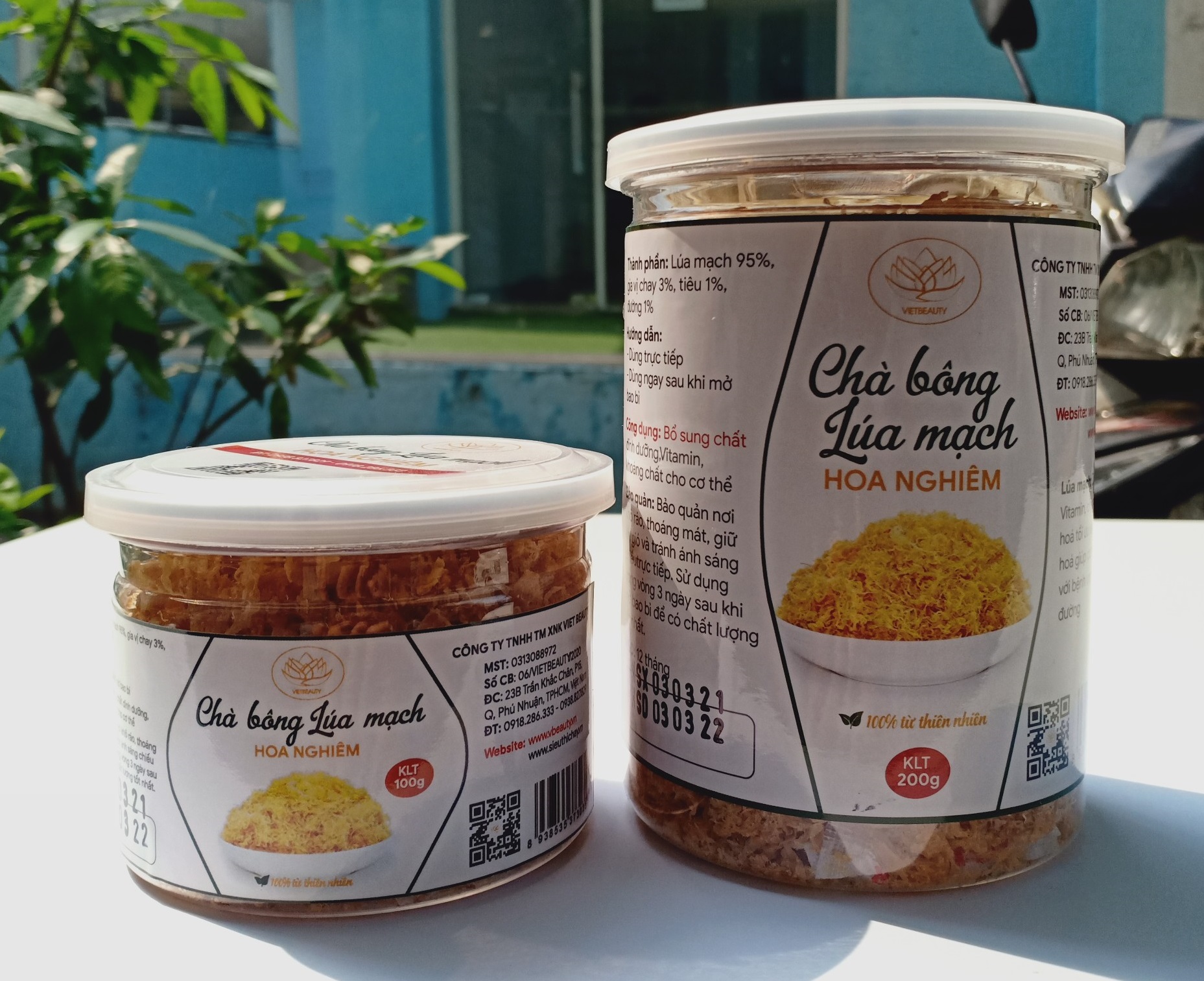 Chà bông lúa mạch - hoa nghiêm