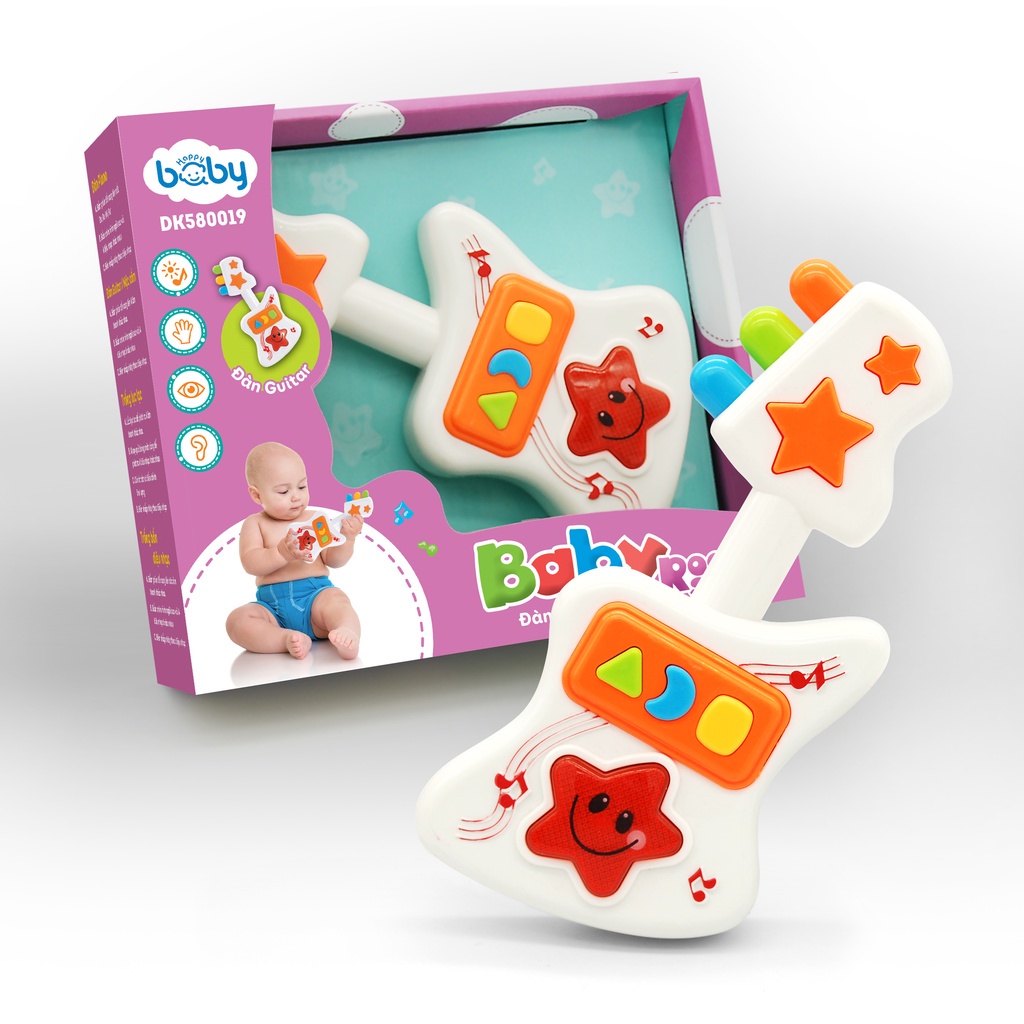 Đồ chơi : baby rock star - đàn guitar duka an toàn cho trẻ