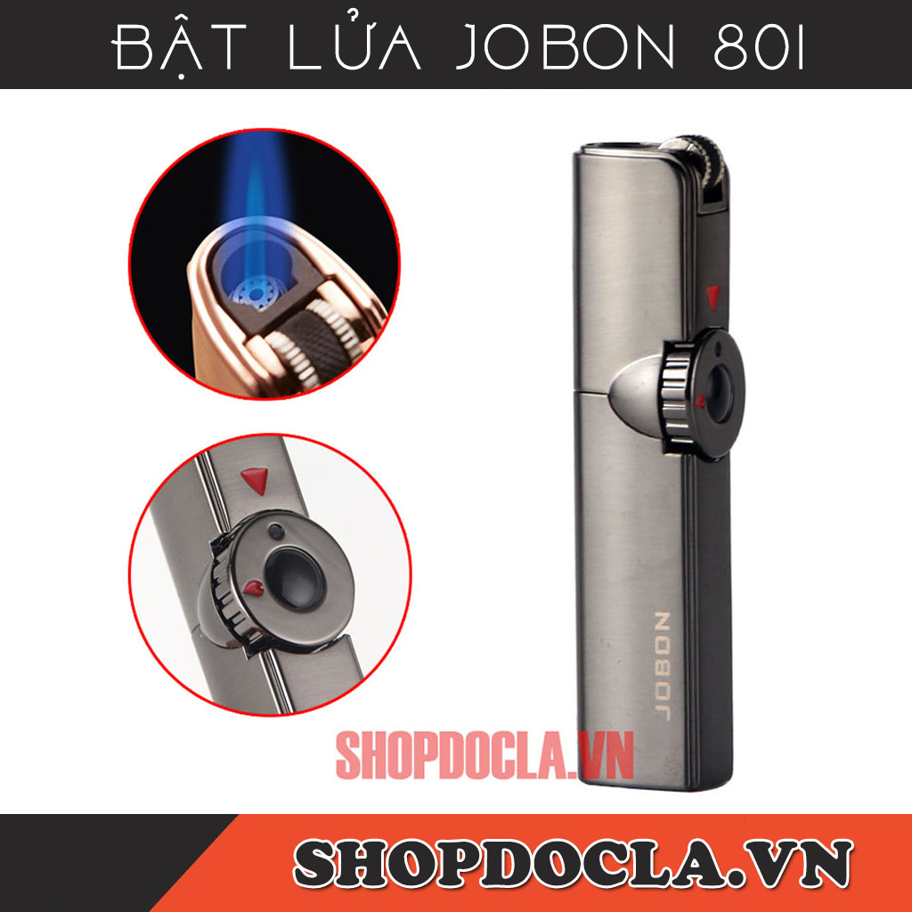Bật lửa khò gas 1 tia cực mạnh jobon zb 801 có chế độ rảnh tay