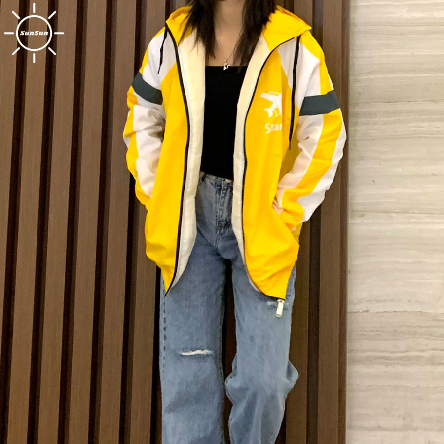 [HCM]Áo khoác dù nam nữ màu xanh [FREESHIP] SS727 shop Sunsun chuyên áo khoác unisex