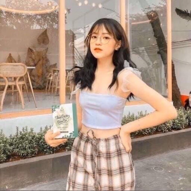 Áo hai dây buộc nơ ch12