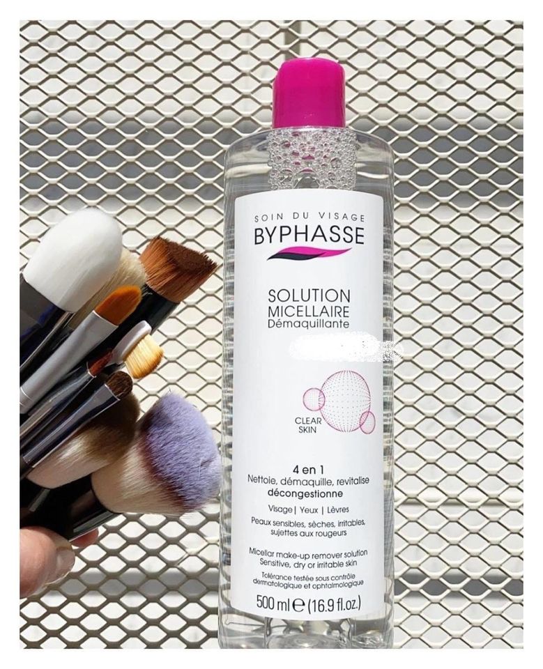 Nước Tẩy Trang BYPHASSE Chính Hãng Tây Ban Nha Chai 500ml – Tẩy Sạch Lớp Trang Điểm, Loại Bỏ Dầu Nhờn, Làm Sạch Sâu Lỗ Chân Lông, Đặc Biệt Dành Cho Da Nhạy Cảm