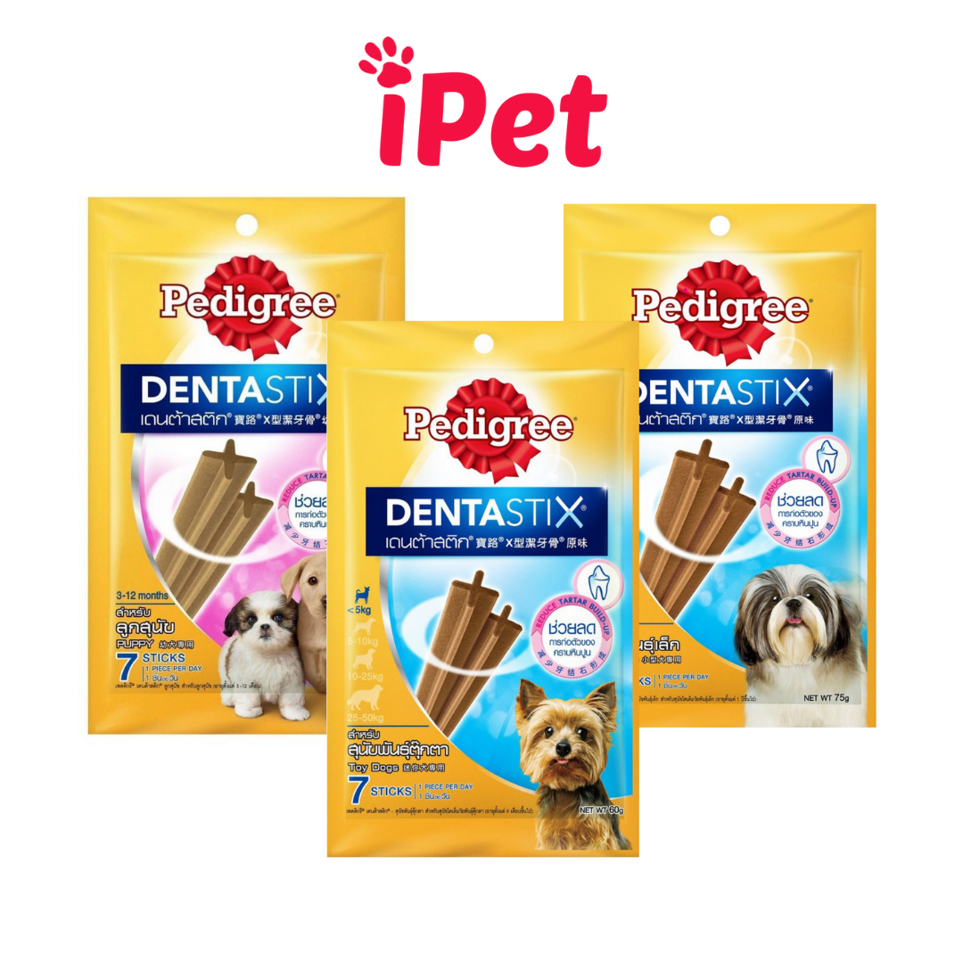 Thanh nhai sạch răng bánh xương Pedigree Dentastix cho chó - iPet Shop