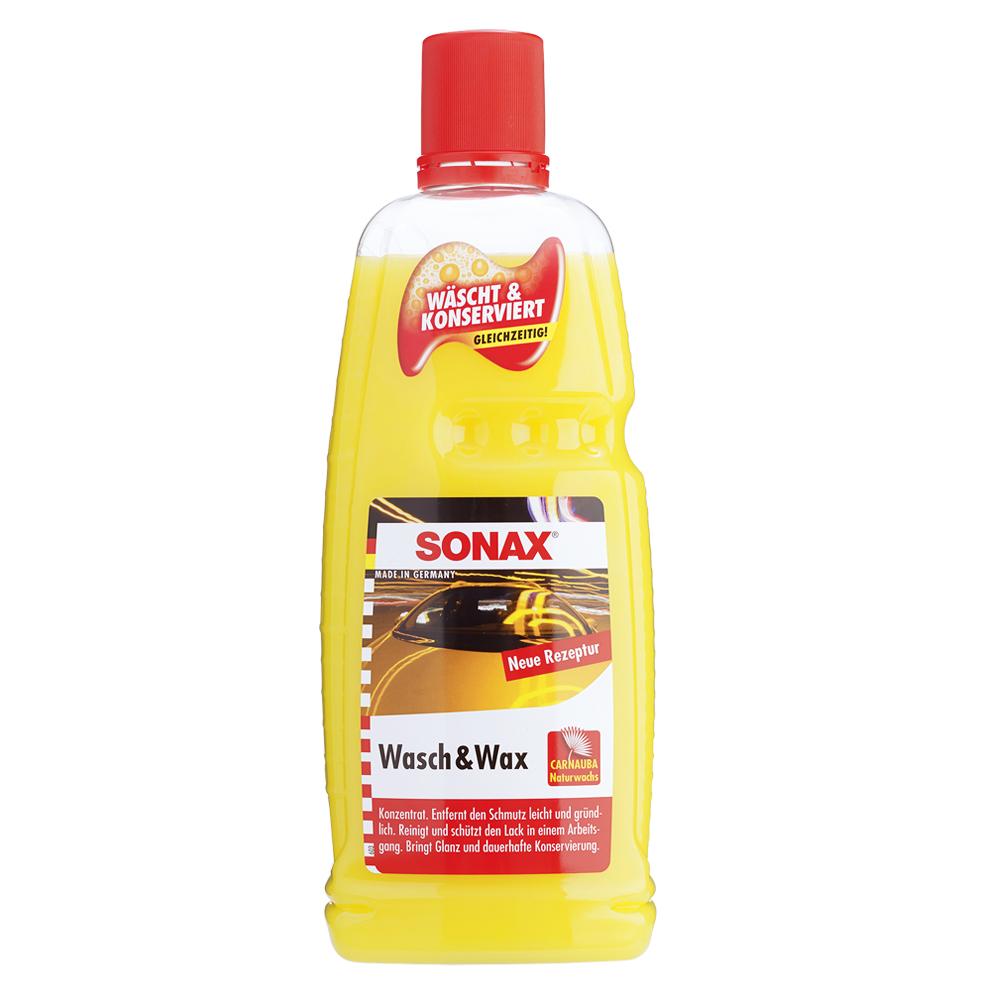 Nước rửa xe và phủ bóng sơn xe - sonax wasch & wax 1000ml