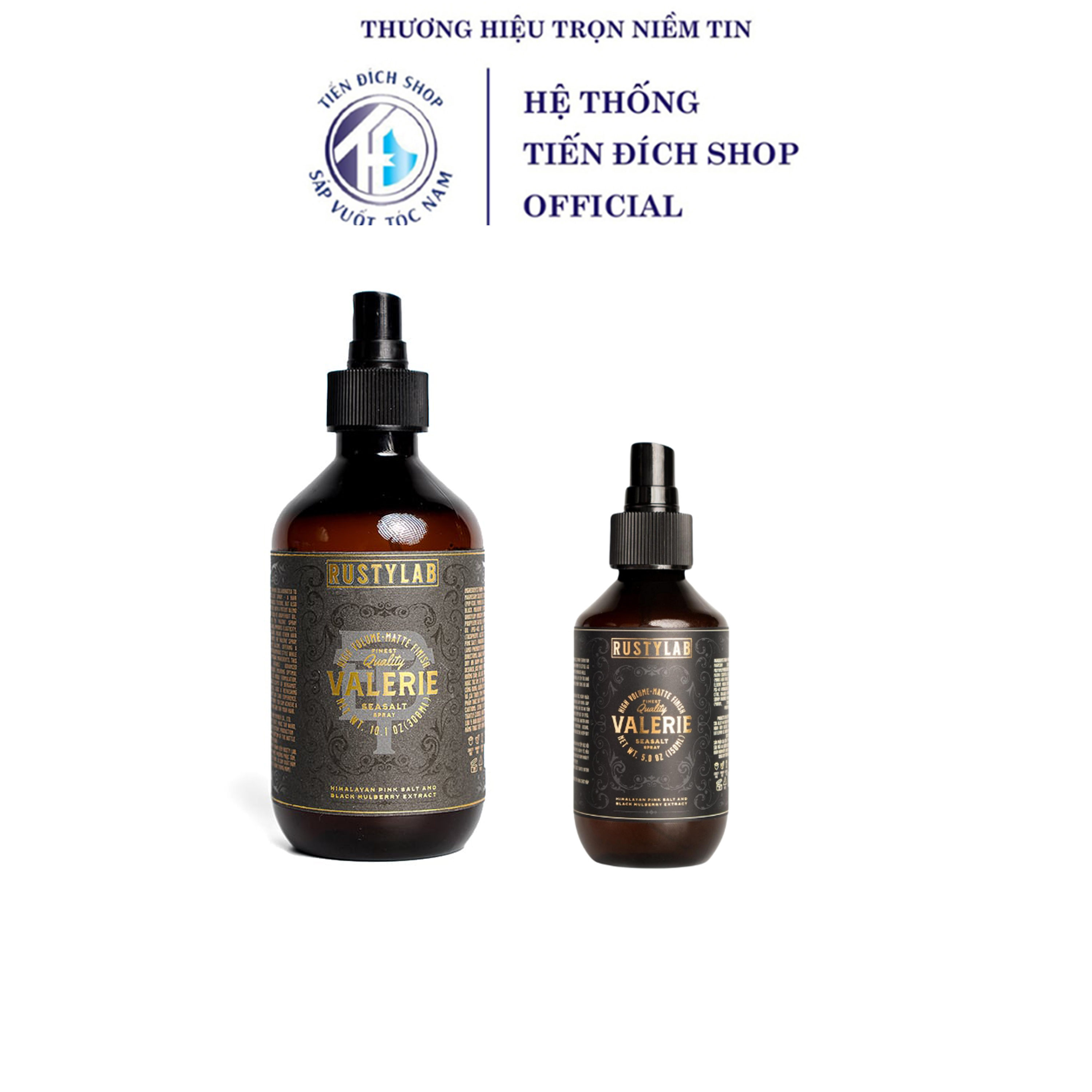 Xịt tạo phồng tóc Rusty Lab Valerie 150ml / 300ml | Prestyle dưỡng tóc, tăng độ phồng hạn chế dầu thừa + Tặng 2 lược - Tiến Đích Shop By Vilain