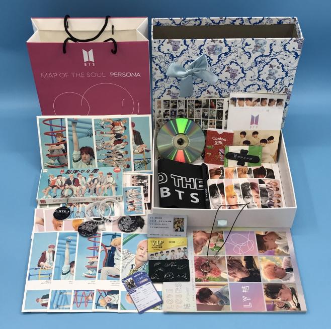 Combo hộp quà bts album "map of the soul:persona
