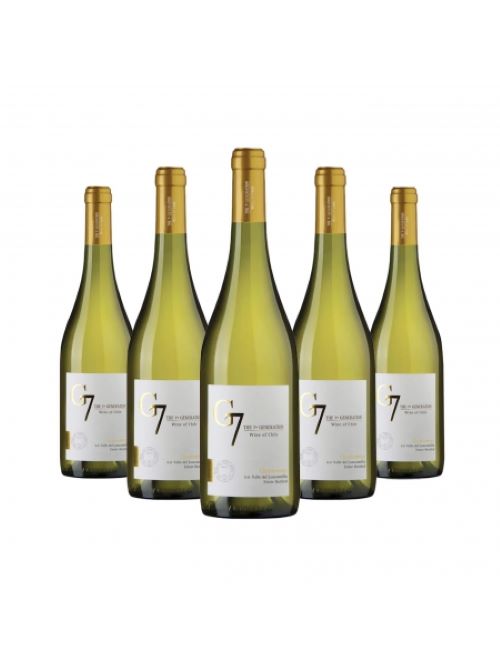 Rượu vang chile g7 clasico chardonnay 750ml 12.5%
